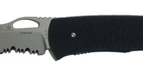 Lone Wolf Lobo G-10 Handle Double Action Auto  Part Serrated Edge
