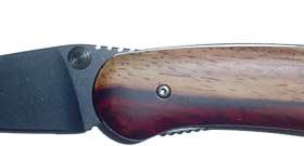 Lone Wolf Diablo Double Action Auto With Marble Cocobolo Handles