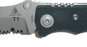 HARSEY T1 TACTICAL WITH G-10 HANDLES SERRATED BLADE